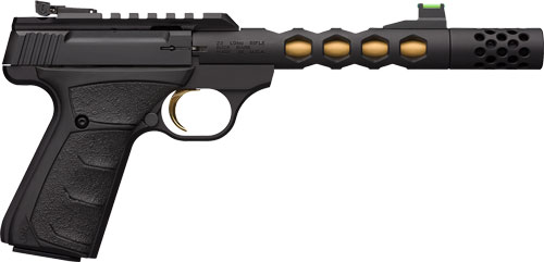 BROWNING BUCK MARK PLUS VISION 22LR 5.9" AS SR BLACK/GOLD - for sale