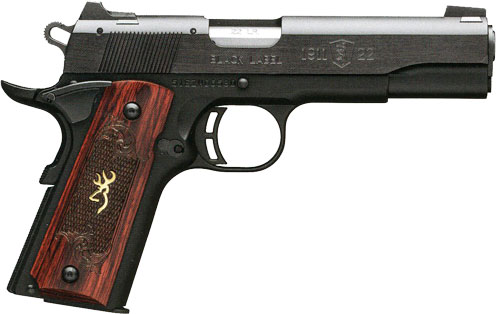 BROWNING 1911-22 MEDALLION 22LR 4.25"FS BLACK/ROSEWOOD - for sale