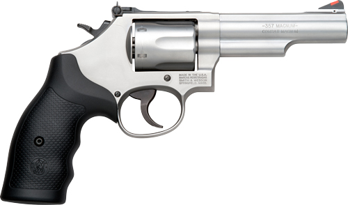 S&W 66 357 MAGNUM 2.75" ADJ 6-SHOT STAINLESS RUBBER - for sale