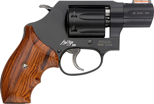 S&W 351PD AIRLITE 22WMR 1.875 FS HI-VIZ BLACK MATTE WOOD - for sale