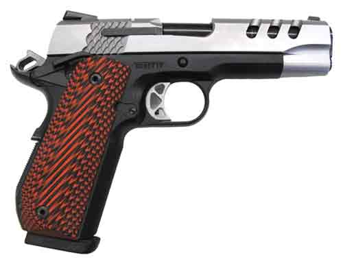 S&W 1911 PERFORMANCE CENTER 45ACP 4.5" TWO TONE G10 GRIPS - for sale