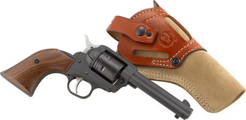 RUGER WRANGLER COWPOKE 22LR 4 5/8 FS COLBALT BLUE W/HLSTR - for sale