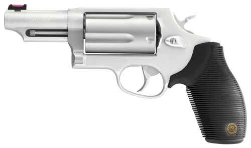 TAURUS JUDGE 45LC/410 2.5" 3" FS 5-SHOT STAINLESS RUBBER - for sale