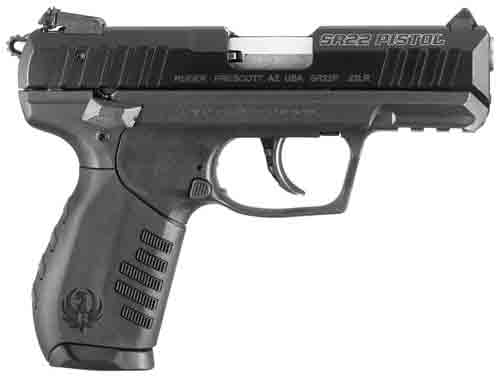 RUGER SR22PB 22LR 3.5" AS 10-SHOT BLUED/BLACK POLYMER - for sale