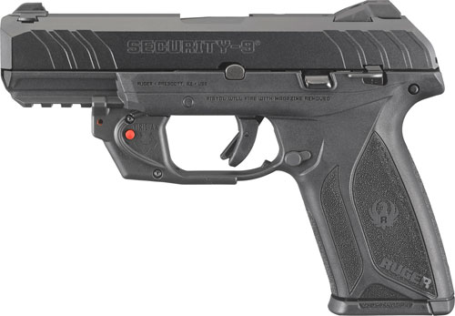 RUGER SECURITY-9 9MM LUGER ADJ 15-SHOT BLUED W/VIRIDIAN - for sale