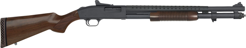 MOSSBERG 590A1 RETRO 12GA 3" GHOST RING PARKERIZED/WALNUT - for sale