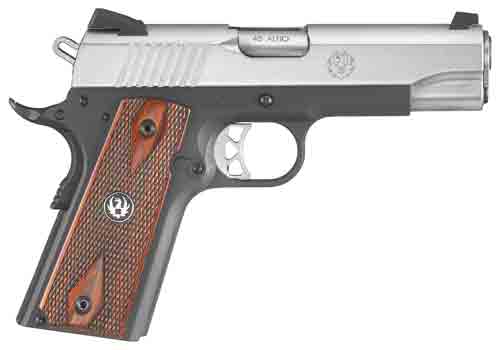 RUGER SR1911 45ACP FS 7-SHOT LIGHTWEIGHT COMMANDER 2-TONE - for sale