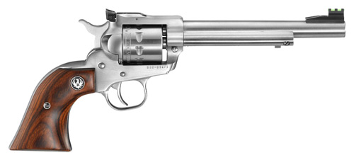 RUGER SINGLE-NINE 22WMR 9-SHT 6.5" AS STAINLESS HARDWOOD - for sale