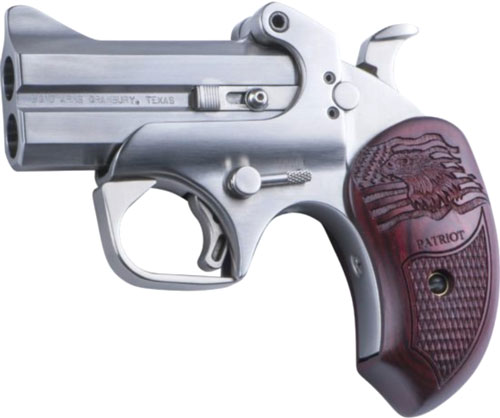 BOND ARMS PATRIOT W/HOLSTER 45LC/410 2.5" 3" S/S WOOD - for sale