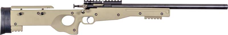 CRICKETT PRECISION RIFLE 22LR BLUED/FDE THREADED BARREL - for sale