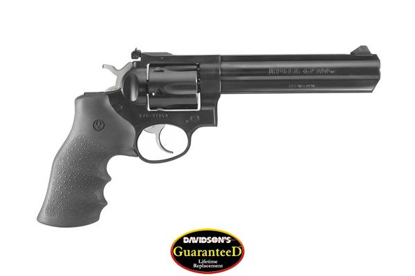 RUGER GP100 357MAG 6" AS BLUED HOGUE MONOGRIP - for sale