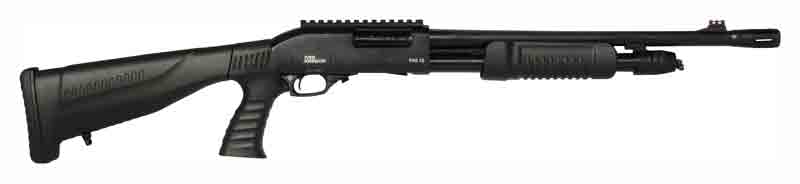IVER JOHNSON PUMP 12GA 3" 18" CYL BLUED QD PISTOL GRIP STOCK - for sale