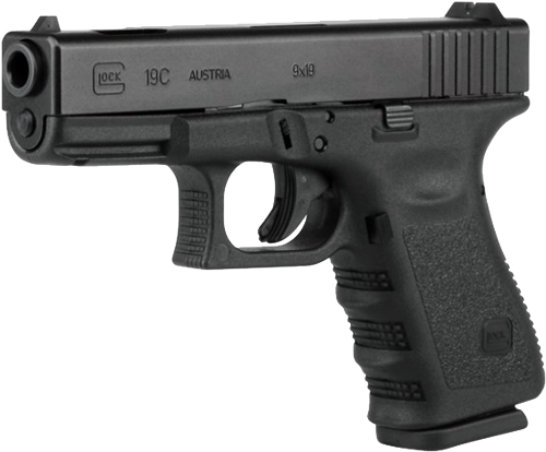 GLOCK 19C 9MM LUGER FS 15-SHOT COMPENSATED BLACK TALO - for sale