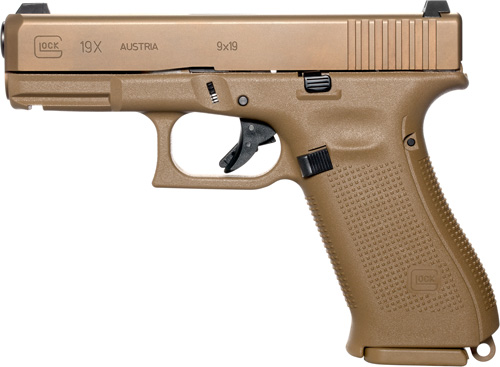 GLOCK 19X 9MM NIGHT SIGHTS 19-SHOT FDE - for sale
