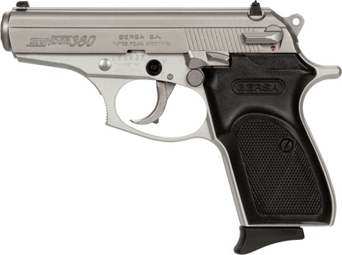 BERSA THUNDER 380ACP FS 8 SHOT SATIN NICKEL SYN - for sale