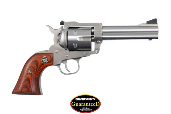RUGER BLACKHAWK 357MAG 4.62" AS STAINLESS HARDWOOD - for sale