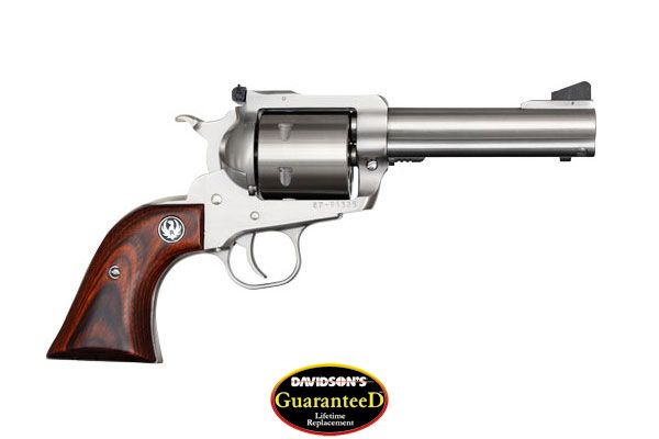 RUGER SUPER BLACKHAWK 44MAG 4-5/8" AS STAINLESS HARDWOOD - for sale