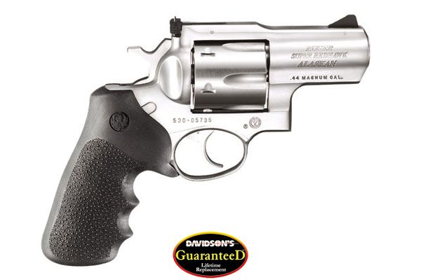 RUGER SUPER REDHAWK ALASKAN 44MAG 2.5" AS S/S RUBBER - for sale
