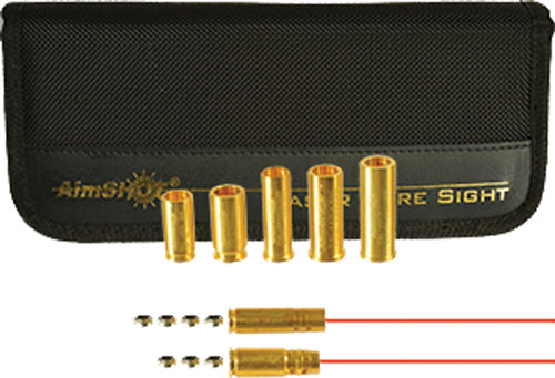 AIMSHOT BORE SIGHT 9MM/30 CARBINE & 5 PISTOL CAL ARBORS - for sale