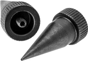 ACCU-TAC SPIKE FEET SET FITS LR10 BIPODS STEEL BLACK - for sale