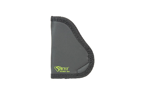 STICKY HOLSTERS SMALL 9MM'S UP TO 3.5" BARREL RH/LH BLACK - for sale