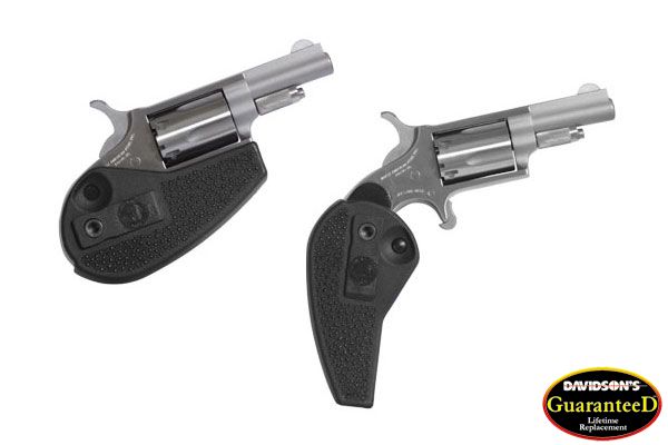 NAA MINI-REVOLVER 22LR 1-5/8" S/S MATTE W/ HOLSTER GRIP - for sale
