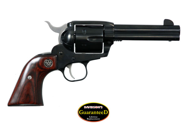 RUGER VAQUERO 45LC 4-5/8" FS BLUED HARDWOOD - for sale