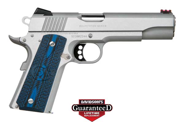 COLT GOVT COMPETITION 9MM 5" STAINLESS ADJ. SIGHTS G10 - for sale