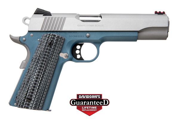 COLT GOVT COMPETITION 9MM 5" BLUE TITANIUM/SS ADJ G10 - for sale