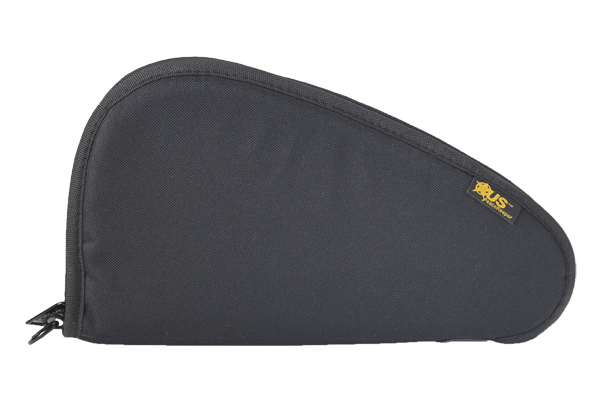 US PEACEKEEPER PISTOL CASE 9" BLACK 600 DENIER LOCKABLE - for sale