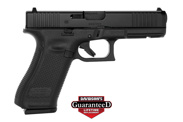 GLOCK 17 9MM GEN5 FIXED SIGHT 10-SHOT BLACK - for sale
