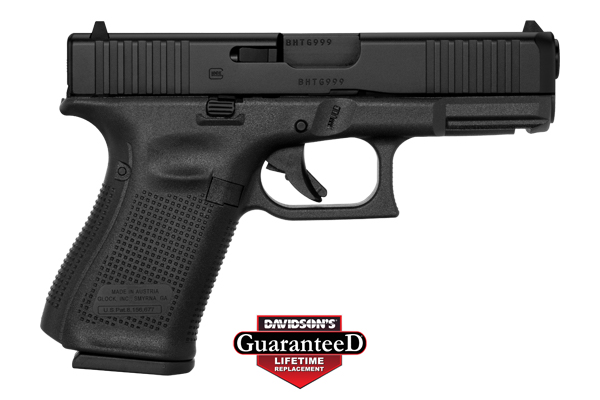 GLOCK 19 GEN5 9MM LUGER FS 10-SHOT BLACK - for sale