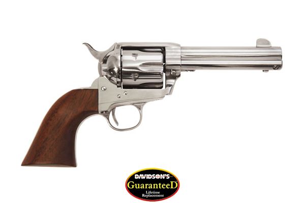 CIMARRON FRONTIER 45LC PW FS 4.75" STAINLESS WALNUT - for sale