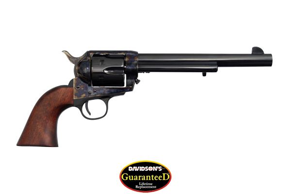 CIMARRON 7TH CAVALRY 45LC FS 7.5" CC/BLUED WALNUT - for sale