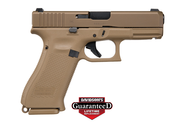GLOCK 19X 9MM NIGHT SIGHTS 19-SHOT FDE - for sale