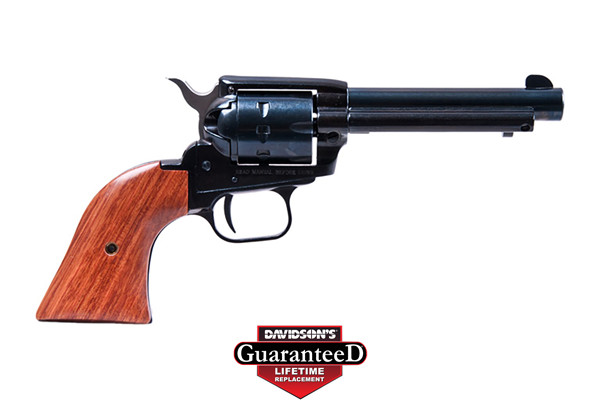 HERITAGE 22LR/WMR COMBO 4.75" BLUED COCOBOLO GRIPS 9-SHOT - for sale