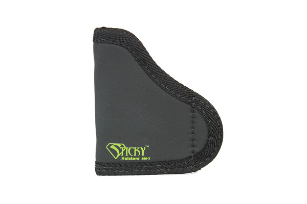 STICKY HOLSTERS SMALL HANDGUNS W/LASER UP TO 2.75" BARREL BLK - for sale