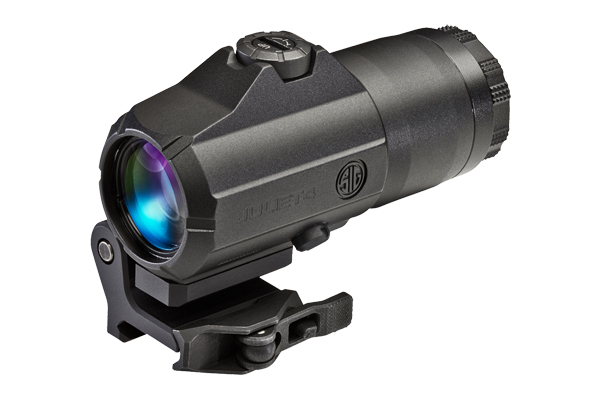 SIG OPTICS JULIET 4 MAGNIFIER 4X24 POWERCAM QR MOUNT BLACK - for sale