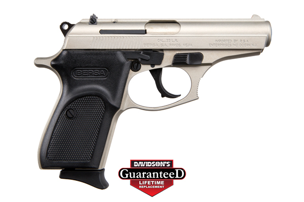 BERSA THUNDER 22LR FS 10+1 SHOT SATIN NICKEL SYN - for sale