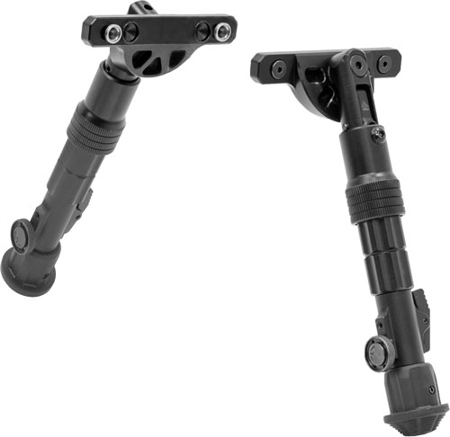 UTG BIPOD RECON FLEX KEYMOD MATTE BLK CENTER H 5.7"-8" - for sale
