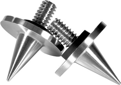 WARNE SKYLINE PRECISION BIPOD SPIKE FOOT 2 PER PACK! - for sale