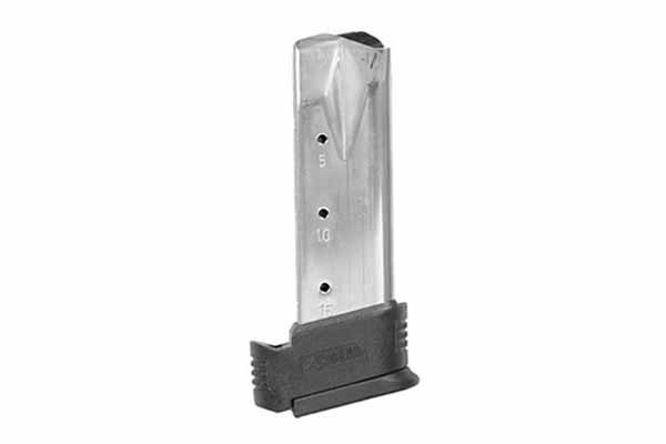 SPRINGFIELD MAGAZINE XD SUB- COMPACT 9MM 16RD SS BLK SLVE - for sale