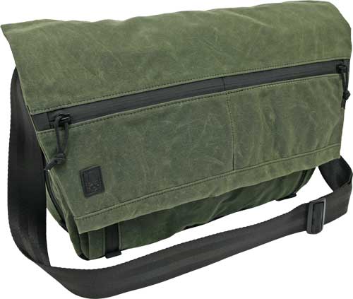 GREY GHOST GEAR WANDERER BAG 2.0 WAXED CANVAS OLIVE DRAB! - for sale